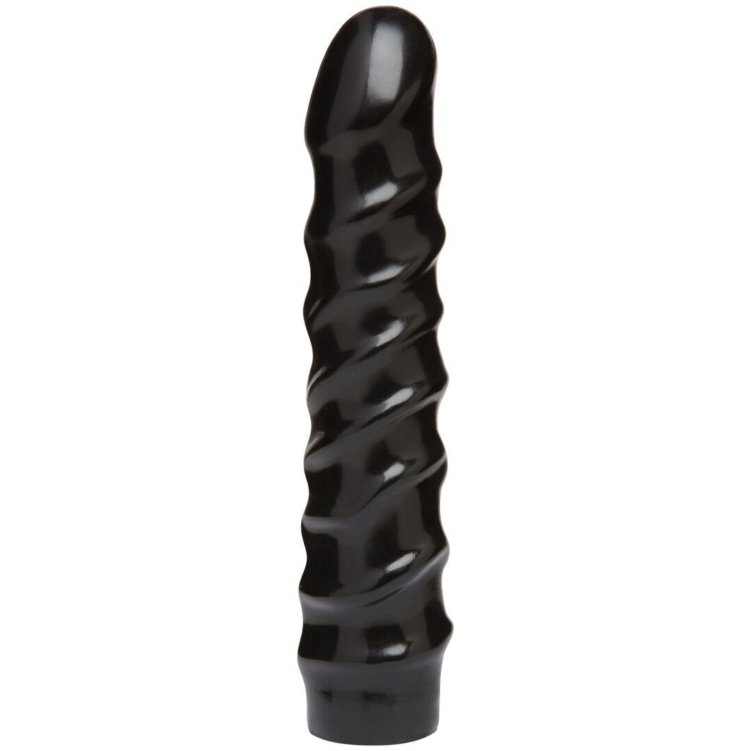 Doc Johnson CodeBlack Ridged Dildo, Texturizado, 20 cm