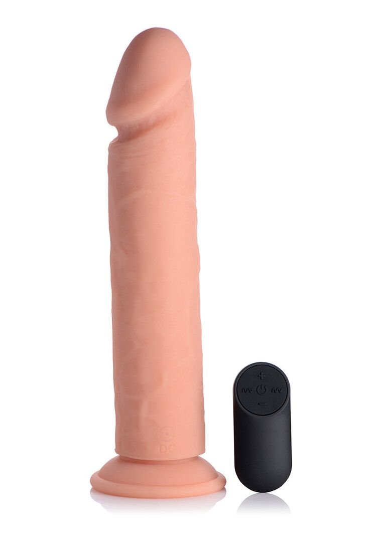 Curve Toys Dildo Silicona Realista Activado Remoto 26cm