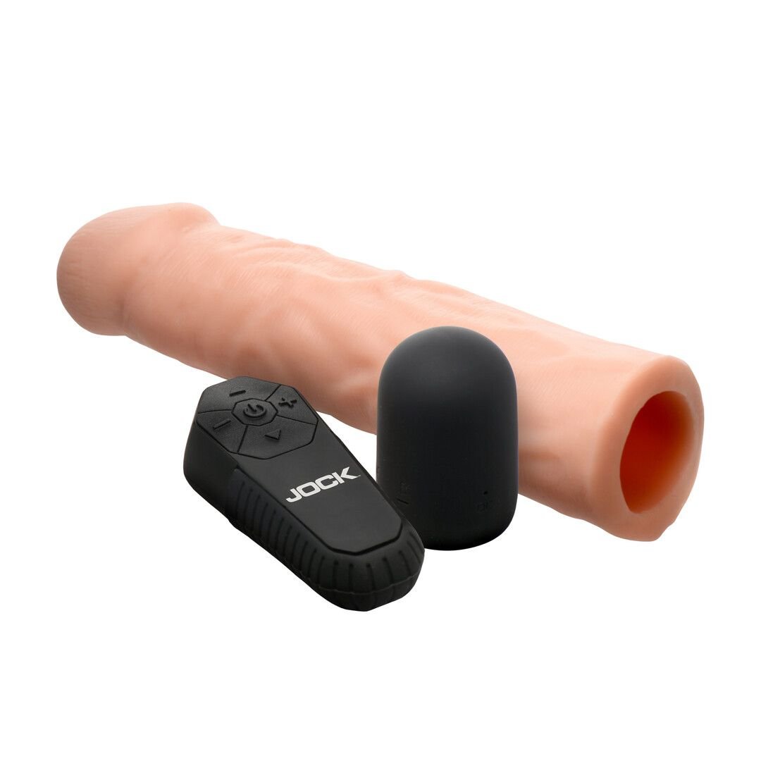 Extensión de pene Curve Toys Enhancers vibración realista