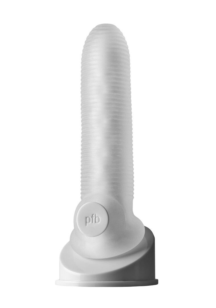 Funda de pene PerfectFitBrand Fat Boy Micro Acanalada 16,5cm