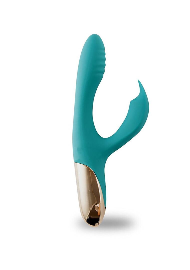 Vibrador conejo flexible Maiatoys Skyler con diseño curvado