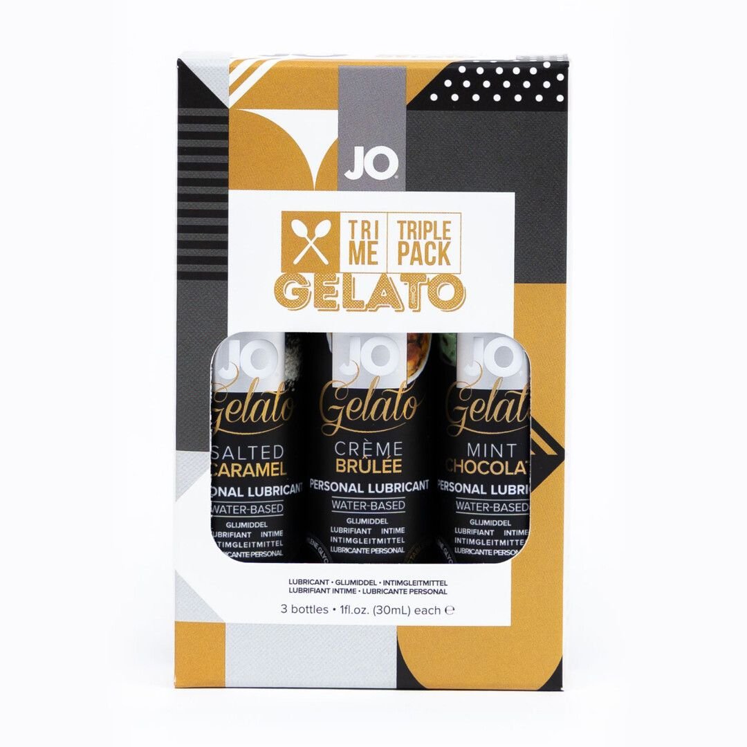 Lubricantes Gelato JO Triple Pack, 30 ml x 3