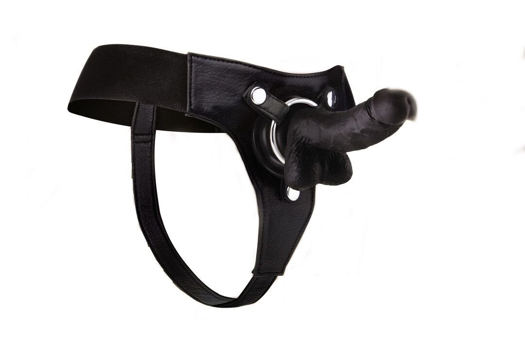 Ouch! Realistic Strap-On Harness Dildo, 20 cm, Desmontable