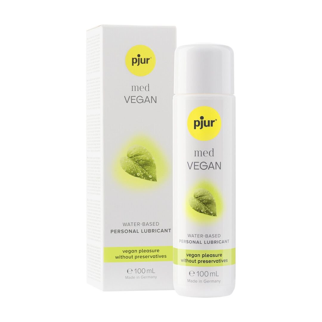 Lubricante Base Agua Pjur Med Vegano 100ml Certificado