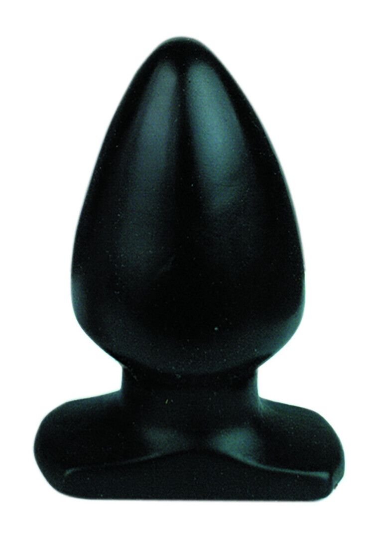 All Black Medium Plug Anal Suave PVC
