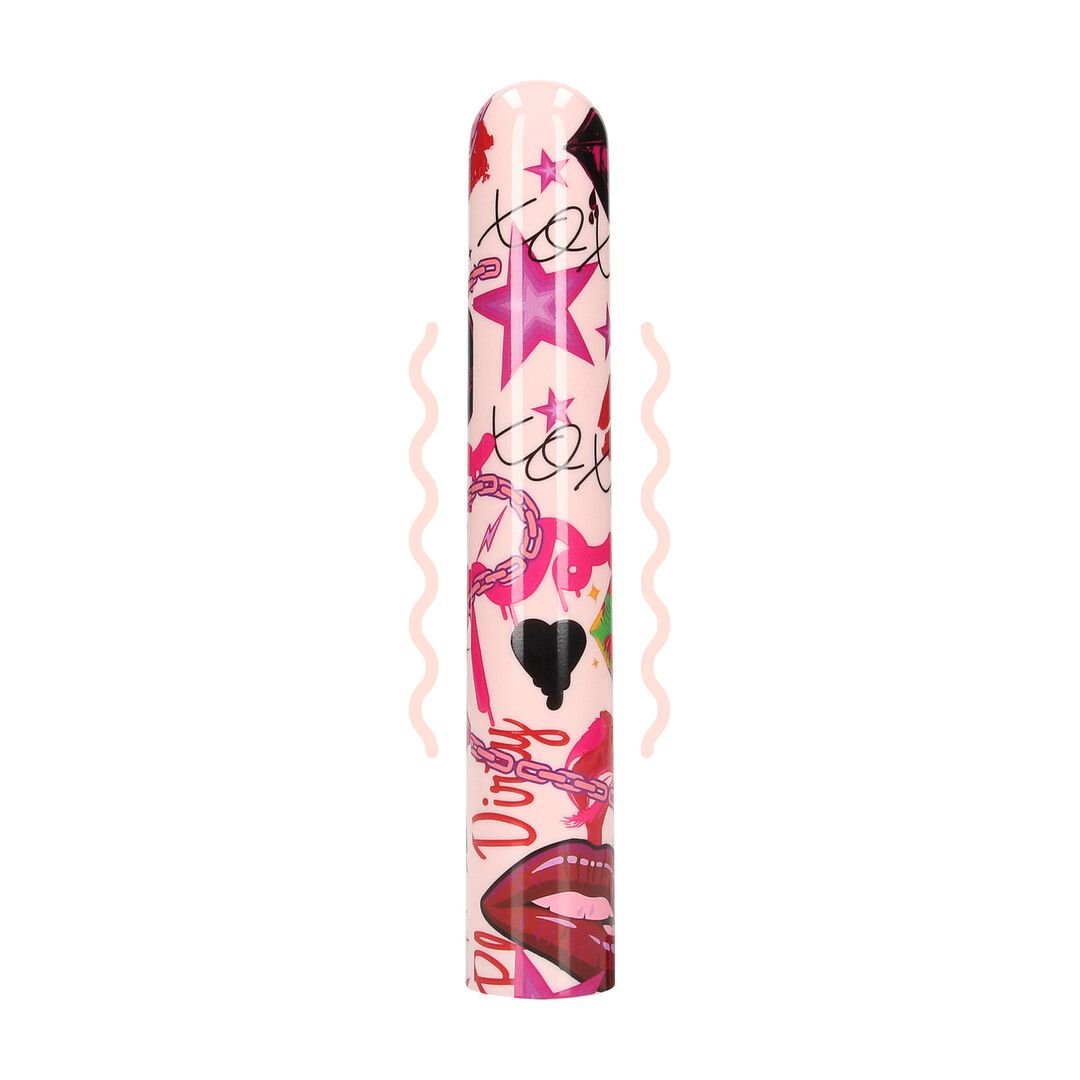 S-Line Kaotix Vibrador, Diseño Rosa Y2K