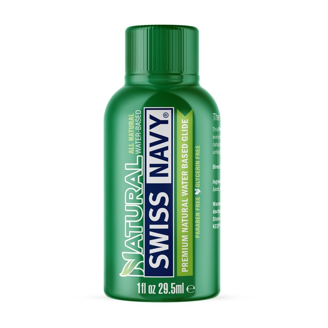 Lubricante Base Agua Natural Swiss Navy Aloe 30ml
