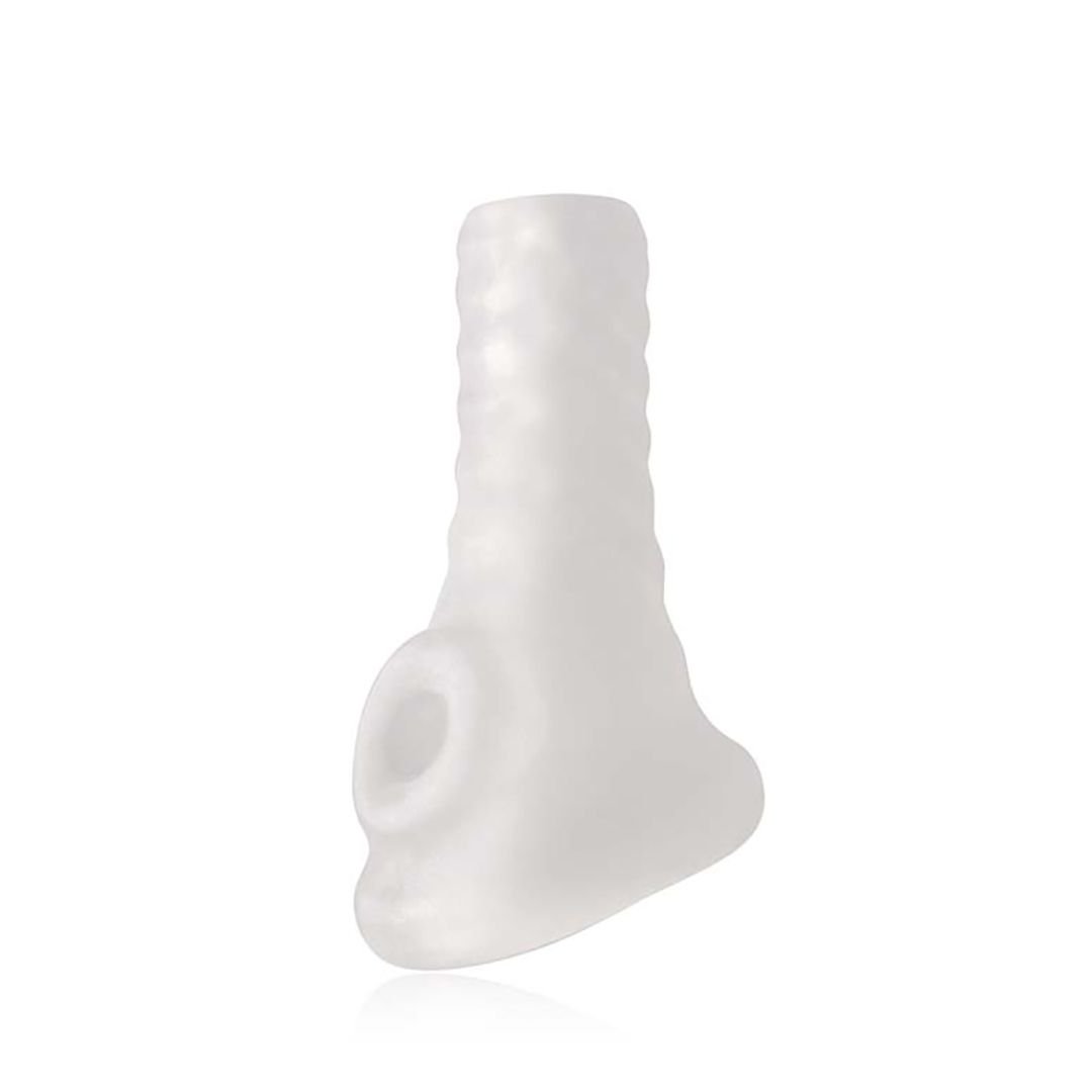 Funda de pene PerfectFitBrand Breeder punta abierta piel en piel