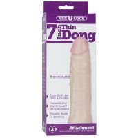 Doc Johnson Thin Dong Slim Vac-U-Lock Dildo, imagen 2