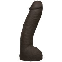 Doc Johnson Hung Black Veined ULTRASKYN Dildo, 30 cm