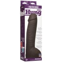 Doc Johnson Hung Black Veined ULTRASKYN Dildo, 30 cm, imagen 2