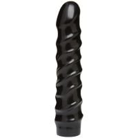 Doc Johnson CodeBlack Ridged Dildo, Texturizado, 20 cm