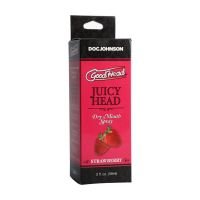 Doc Johnson Juicy Head Spray fresa 59 ml para boca seca, imagen 2