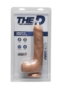 Dildo Uncut D Doc Johnson FIRMSKYN 22 cm, imagen 2