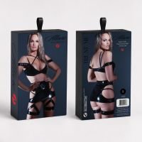 Set Garter Falda Trust Me Vinyl Tres Piezas Allure, imagen 2