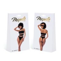 Mapalé Body Halter Malla y Cuero, imagen 2