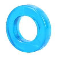 Doc Johnson Anillos de pene silicona pack doble azul, imagen 6