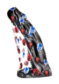 All Black Dildo Realista Liso 34 cm, imagen 2