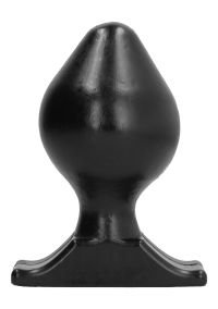 All Black Plug Anal Flexible 16 cm