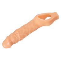 XR Brands Really Ample Flesh Hollow Penis Enhancer Bumps