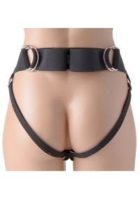 XR Brands Avalon Jock-Style Strap-On Harness, X Panels, Ajustable, imagen 4