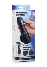 Cabeza de pene XR Brands Turbo silicona agradador acanalada nubbed, imagen 2
