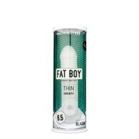Funda de pene PerfectFitBrand Fat Boy Thin clara 16,5cm extendida, imagen 2