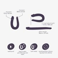Crushious Deep Diver Set, Double Dildo and Lube, imagen 6