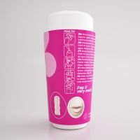 Masturbador Oral Crushious Fappucino Sweet Kiss Rosa, imagen 4