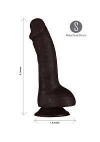 Dildo realista Phoenix Maiatoys 20 cm silicona marrón, imagen 3