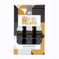 Lubricantes Gelato JO Triple Pack, 30 ml x 3