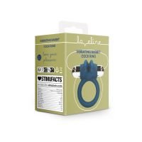 Loveline Rabbit Vibrating Cock Ring, Baltic Blue, imagen 2