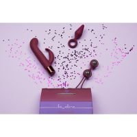 Loveline Explore Toy Kit for Pleasure, Dark Cherry, imagen 6