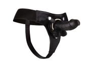 Ouch! Realistic Strap-On Harness with Dildo, 15 cm