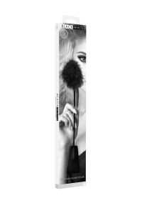 Fusta Pluma Cosquilleador Negro Ouch!, imagen 2