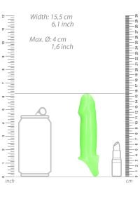 Ouch! Funda Gruesa Lisa Brilla Oscuridad, imagen 4