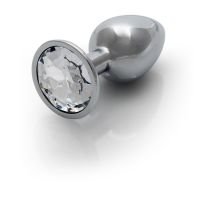 Ouch! Plug anal Round Gem de acero small diamante, imagen 6