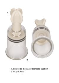 Set de succión de pezón Pumped copas medianas, imagen 5