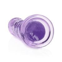 RealRock by Shots Dildo Recto Crystal Clear Morado 18cm, imagen 4