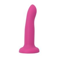 SinsFactory Stylish Compact Liquid Silicone Dildo, Pequeño, Fucsia, 13,5 cm, imagen 5