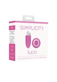 Huevo Simplicity Luca inalámbrico ondas texturizadas mando remoto, imagen 2