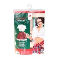 Traje S-Line Colegiala Falda Plisada, imagen 2