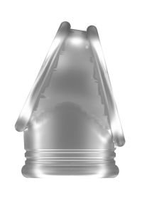 Cockring con ball strap Sono by Shots transparente discreto, imagen 3