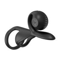 Snail Vibe JOVI Couples Ring Stimulator, Negro, imagen 4