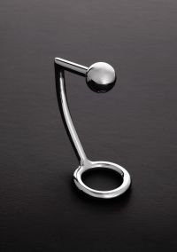 Steel by Shots Anillo Intruder Bola Anal Acoplada