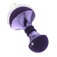 VIVE Enoki Masajeador Flexible Cabeza Suave Morado