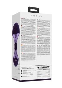 VIVE Enoki Masajeador Flexible Cabeza Suave Morado, imagen 3