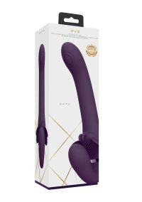 VIVE Satu Strap-On vibrador sin correas, púrpura, tres motores, imagen 2
