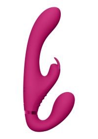 Vibrador strapless Suki VIVE tres motores rosa, imagen 3
