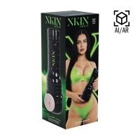 Masturbador de Silicona XKIN Metallix Scarlett, 14,5cm, imagen 2